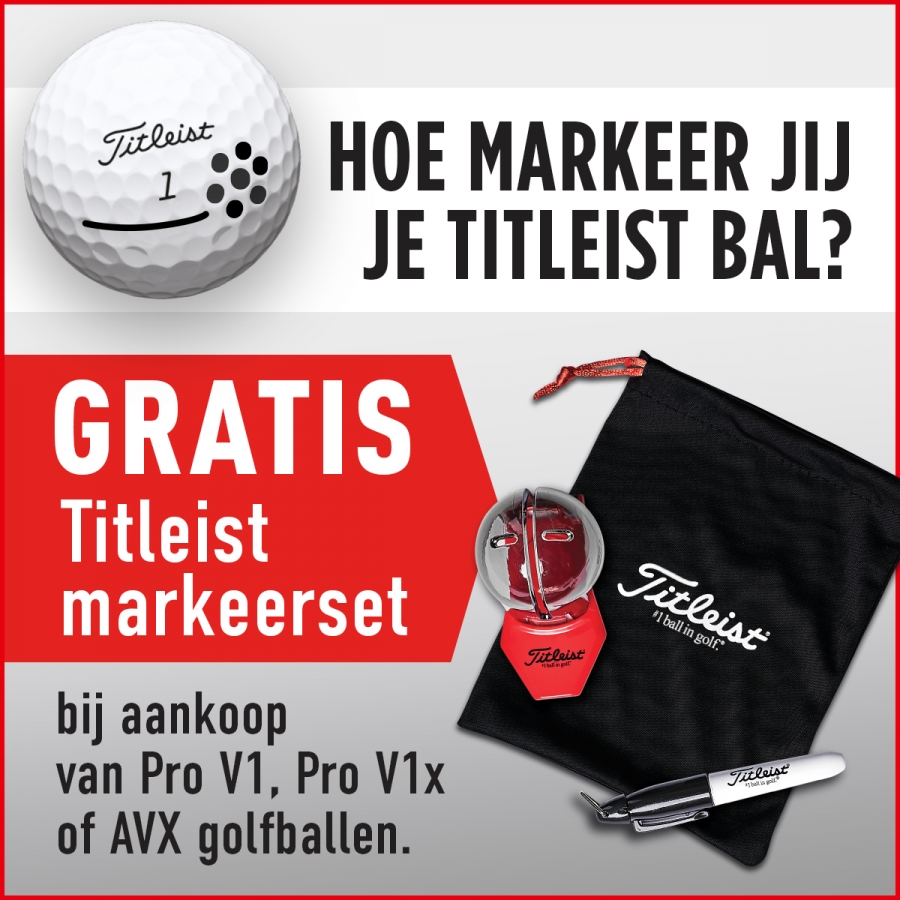Hoe markeer jij je Titleist bal?